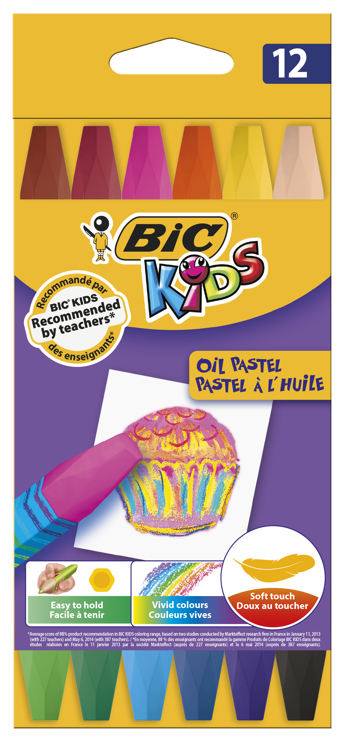 Oil Pastel Bic Kids Parents